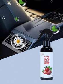 雙用途汽車100ml手持噴霧，汽車空氣清新噴霧，持久香氣，煙味消除劑，汽車便攜式芳香除臭劑，可持續長達20天 - 彩色 - 查看 7