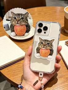 Personalized Custom Phone Stand, 360 Degree Rotating Adjustable Acrylic Phone Stand, Printed With Your Photo. Cute Phone Accessory Designed For Pet Lovers, Suitable As Birthday, Anniversary, Holiday Or Thanksgiving Gift. - Multicolor - View 5