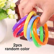 2pcs/1pc Random Color Bracelet Ballpoint Pen Set, Portable Bracelet Ballpoint Pen, Creative Office And Outdoor Sports Enthusiast Stationery, Party Gift, Halloween Gift, Christmas Gift, Back To School - Multicolor - View 6