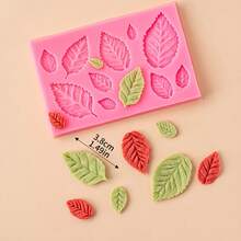 2pcs Leaf & Maple Leaf Clay Resin Soap Aromatherapy Silicone Mold For DIY Decoration - Leaves - View 5