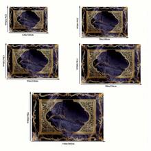 Elegant Golden Design Kitchen Carpet, Area Rug For Living Room, Bedroom, Soft Carpet, Indoor Carpet, Office Entrance, Interior Decoration, Game Room, Hotel, Cafe, Store Carpet - 1PC - 查看 8