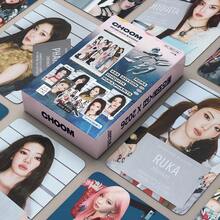 55張 K-POP BABY/MONSTER 3rd Album CHOOM 主題 Lomo 卡，AHYEON、RUKA、PHARITA、RORA、ASA、CHIQUITA K-Pop 明星卡，團體與個人盒裝卡片收藏，一套雙倍喜悅 - 單件 - 查看 6