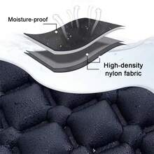 1pc Double Inflatable Sleeping Pad, Ultra-Light Fast Inflation Air Mattress, Camping Inflatable Sleeping Pad, Hiking Climbing Camping Inflatable Sleeping Pad, Outdoor Extra Large Double Bed - Multicolor - View 10