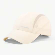 1pc SPORTS Letter Foil Print Quick-Dry Mesh Breathable Sun Protection Baseball Cap For Outdoor Sports, Hiking, Climbing - SPORTS Hot Stamped Quick-drying Cap - View 13