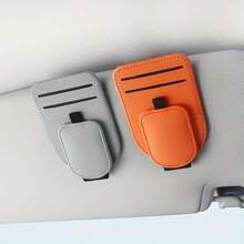 Car Visor Glasses Clip Multifunctional Car Sun Visor Card Holder Interior Glasses Storage Rack Fashion Glasses Clip - Sun Visor Glasses Clip - View 5