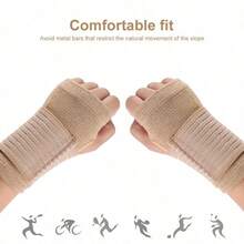 Adjustable Sports Wristband With Compression Support, Provides Wrist Support, Suitable For Men And Women Sports And Fitness (Single Pack) - Multicolor - View 6