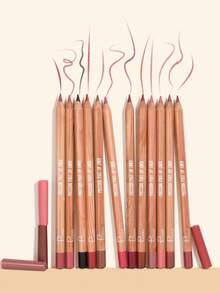Pudaier Matte Nude Lip Liner, Smooth Application, Layerable For Natural Color, Easy-To-Use Lip Pencil, Suitable For Daily Makeup And Valentine's Day Looks - 17 - View 4