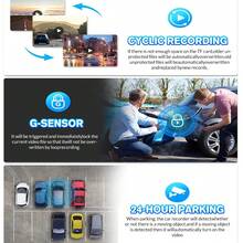 360° 4 Channel 1080P HD WiFi Car Dash Cam Front And Rear Left Right Car Camera - A - View 4