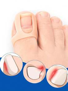 2pcs 8-Shaped Ingrown Toenail Correctors, Physical Stretching And Rebounding Nail Groove Straightener, Suitable For Various Types Of Foot Care - Multicolor - View 3