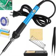 Electric Soldering Kit With Adjustable Temperature - US A Type Plug(110-127V) - View 1