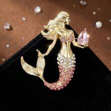 Cute Brooch, Alloy Diamond Cartoon Character Pin, Suitable For Bags, Teacher's Day Gift, Mother's Day Gift, Pin And Brooch, Bag Pendant, Accessories, Women's Brooch, Women's Brooch - The  With Diamonds - View 5
