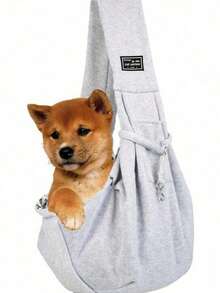 Pet Puppy Carrier Bag Cats Puppy Outdoor Travel Dog Shoulder Bag Single Comfort Sling Handbag Tote Pouch - 彩色 - 查看 2