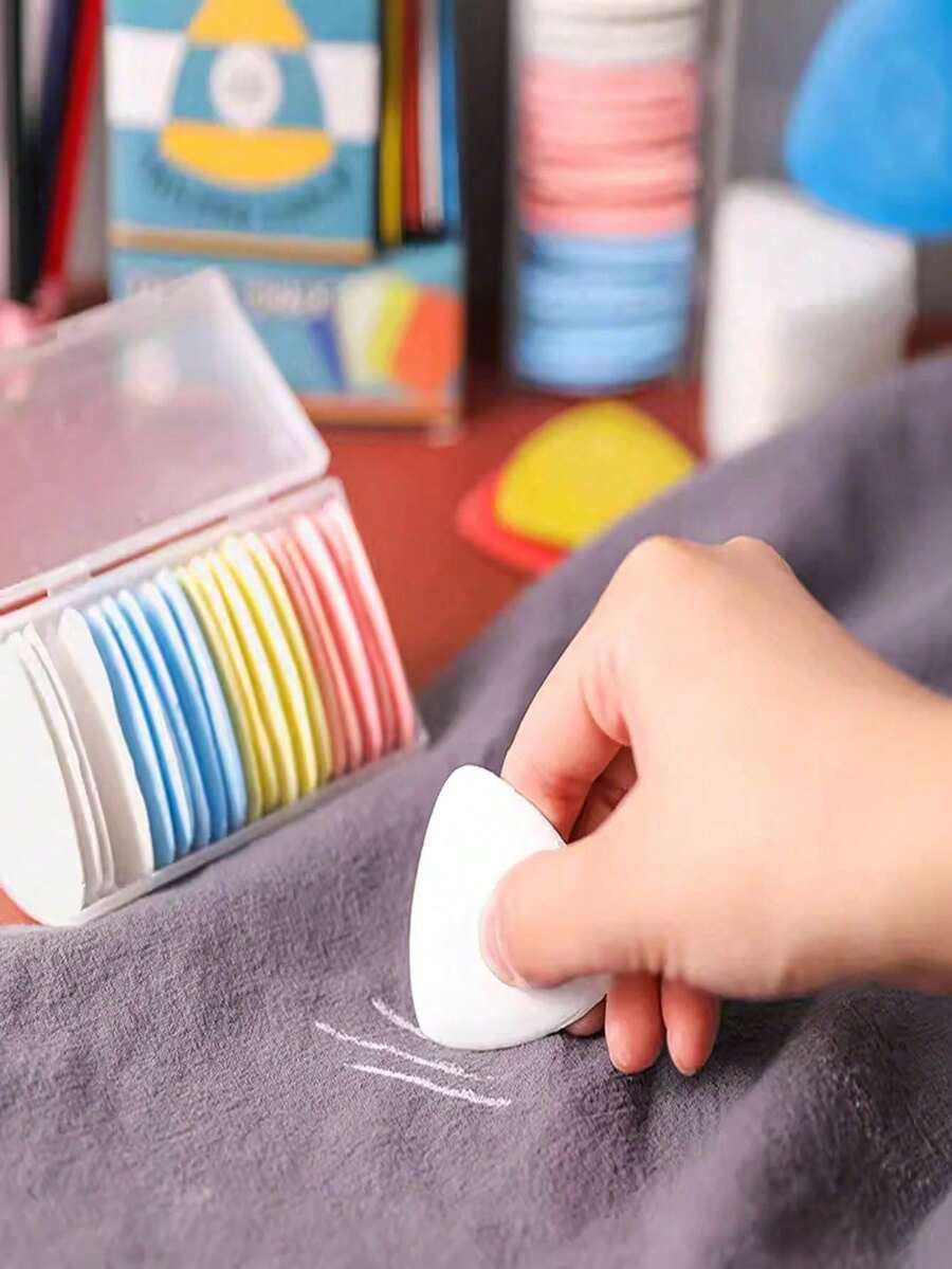 20pcs/Set Erasable Tailor's Chalk Marking Pens - Perfect For Sewing And Needlework, Random Colors - Multicolor - View 1