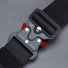 1 pieza Cinturón táctico con hebilla de de plástico, cinturón multifuncional para entrenamiento al aire libre, unisex - Multicolor - Ver 6