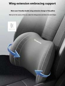 1pc Universal Car Neck Pillow, Breathable Neck Pillow, Lumbar Support, Neck Protection, Headrest, Car Interior Neck Pillow, Car Seat Lumbar Support, Suitable For All Seasons - Multicolor - View 5