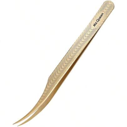 - Pinzas de extensin de pestaas con forma de delfn para extensiones de pestaas clsicas de volumen