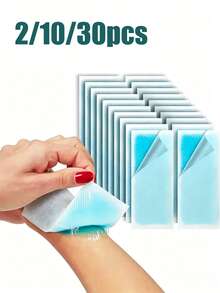 2/10/30pcs Portable Cooling Patch,Summer Cooling Pads,Ice Sticker,Multi-Purpose Ice Pack,Used For Body Cooling,Cold Compress,Suitable For Outdoor Sports,Travel,Beach,Camping,Cooling Accessories,Holiday Essentials,Travel Essentials,Back To School - Skiing Rabbit - View 3