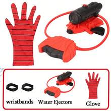 1pc Spider Water Gun Launcher, Summer Outdoor Toy For Kids, Wrist Sprayer With Red Glove, Gift For Boys And Girls On Holidays And Birthdays (Accessory Color Random) - Multicolor - View 11