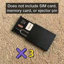 SIM Card Storage Box, Micro SD Memory Card Storage Organizer Box With SIM Ejector Pin Slot, Portable Travel SIM Card And SD Card Storage Box (Box Only) - White - View 15