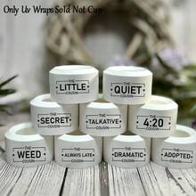 24入 德國 Cousincrew 語錄 UV DTF 貼紙，DIY 咖啡杯用自黏式轉印紙，適合禮物裝飾貼紙 | UV DTF 轉印紙 - 彩色 - 查看 6