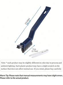 1pc Multipurpose Crevice Brush, Stovetop Cleaning Brush, Floor Crevice Brush, Small Brush For Narrow Spaces In The Bathroom - Cleaning Brush - View 10