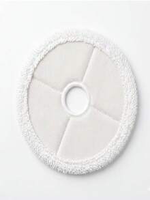 1pc/3pcs Compatible With 37643/3764 Spin Mop Replacement Pads Reusable Mop Accessories - Round - View 6