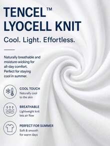 Boys' Preppy Style Lyocell Solid Color Short Sleeve Knit Sweater Half-Zip Polo Thin Summer Autumn - White - View 11
