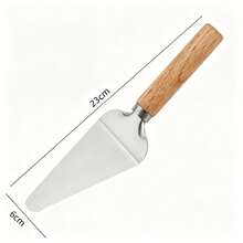 1pc/2pcs Heavy Duty Stainless Steel Pizza Cutter Wheel, Ultra Sharp With Ergonomic Wooden Handle Baking Tool, Suitable For Pizza, Pie, Dough And Pasta - Multicolor - View 9