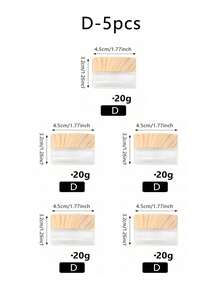 1件/2件/5件 磨砂透明玻璃可補充瓶，適用於面部眼霜乳液，便攜密封化妝品護膚品分裝瓶，旅行瓶，適用於乳霜、護唇膏、護膚品、彩妝，平價禮品，女性禮品 - 無色 - 查看 17