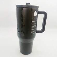 32oz Large Capacity Leak-Proof Insulated Car Cup With Handle And Sealed Lid - Multicolor - View 13
