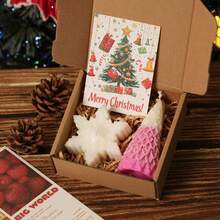 Christmas Holiday Gift Set. Shaped Scented Candles, Home Decor Figurines - 1PC - View 12