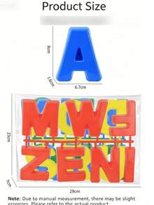 26 English Alphabet Beach Spelling Confession Tool Snow Mold, 26 Letter Beach Sand Impression Mold, Use This English Alphabet Mold To Print Your Desired Words On The Beach Or In The Snow - Multicolor - View 7
