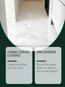 Multi-Purpose White Repair Paint, Waterproof Wall And Tile Refurbishment, Stain Coverage, Ceramic, Floor Tile, Wall Multi-Surface Repair, Quick Sealing Protection, Precise Repair Of Fine Scratches And Dents, Suitable For Kitchen, Bathroom And Other Humid Environments, Gift For Family And Friends (New And Old Models Sent Randomly) - A - View 6