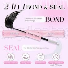 False Eyelashes And Adhesives Kits - Black - View 7