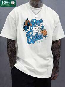 Camisa con Estampado Clásico, Diseño de Moda Urbana - Blanco - Ver 1