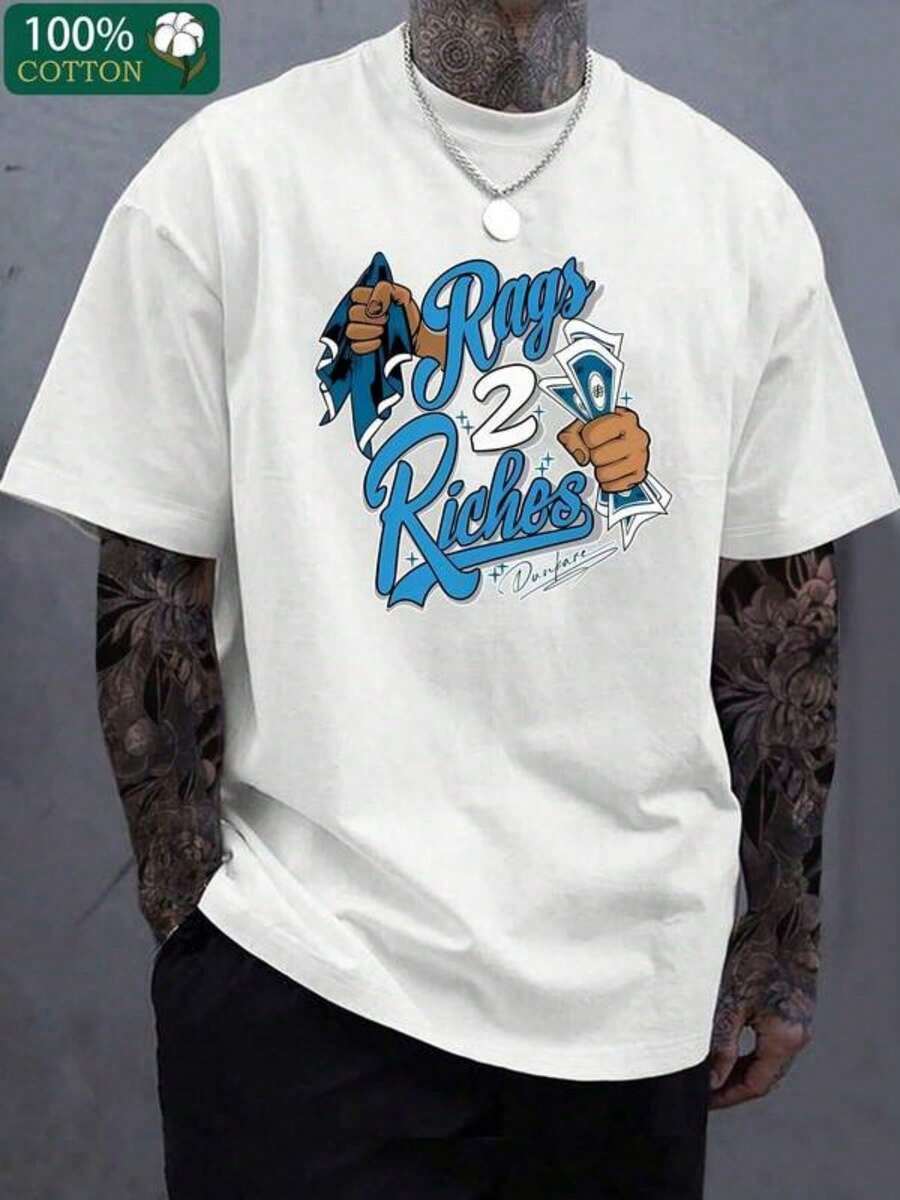 Camisa con Estampado Clásico, Diseño de Moda Urbana - Blanco - Ver 1