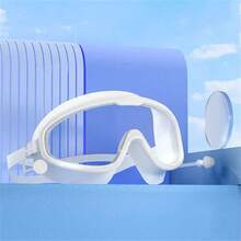 Student Waterproof Adjustable Swimming Goggles Anti-Fog Surfing Swim Glasses With Earplugs - Multicolor - View 6