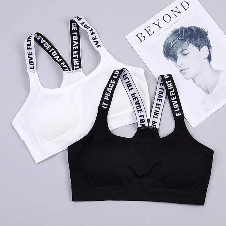 Women's Seamless Breathable And Sexy Sports Top, High Impact Sports Bra For Gym, Fitness, Yoga, Activewear, Push Up Bra - 黑色 - 查看 5