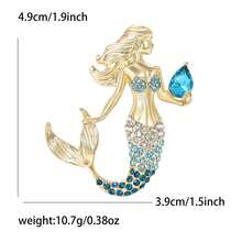 Cute Brooch, Alloy Diamond Cartoon Character Pin, Suitable For Bags, Teacher's Day Gift, Mother's Day Gift, Pin And Brooch, Bag Pendant, Accessories, Women's Brooch, Women's Brooch - The  With Diamonds - View 2