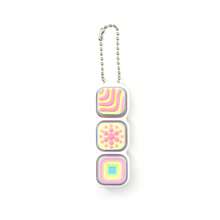 Minimalist 4-Key Linear Layout Keyboard Pendant, Simulated Mechanical Keycap Feel, Crisp Rebound Pressing Stress Relief Fidget Toy - Multicolor - View 10