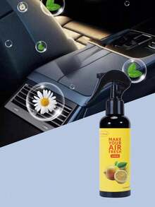 雙用途汽車100ml手持噴霧，汽車空氣清新噴霧，持久香氣，煙味消除劑，汽車便攜式芳香除臭劑，可持續長達20天 - 彩色 - 查看 9