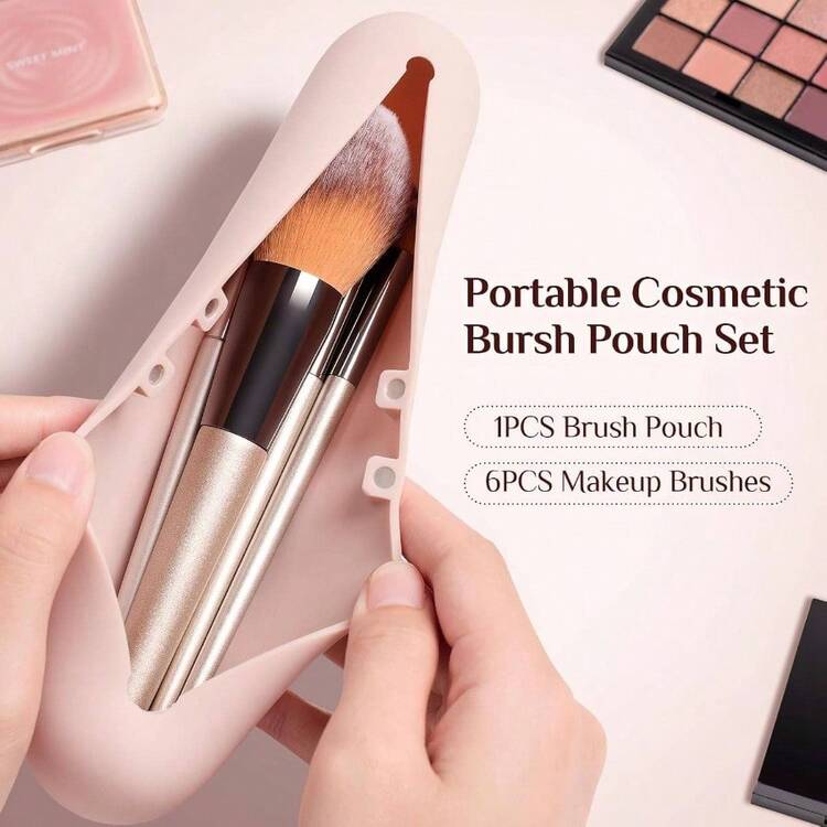 Makeup Bags - 1.6 Makeup Brushes + 1 Bag - View 2