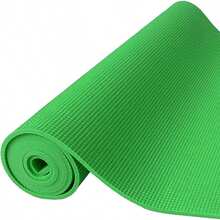 Tapete de Yoga Multiusos de Alta Densidad Antideslizante con Correa de Transporte - 1/4 de pulgada + Verde + Esterilla de yoga - Ver 9