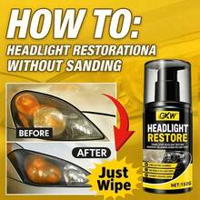 GKW Car Plastic Repair Kit Helps You Restore Car Lights Ideal Car Repair Tool - 150g+ Sponge - View 7