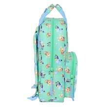 Safta Bluey | School Backpack  Let's Adaptable For Trolley (Without Trolley) Main Compartment With Zipper, Personal Identification Card And Top Handle - School - System (2) - View 4