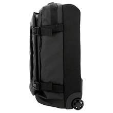 W WINGS Large Compression Soft Suitcase 28" 24" 20" Inch ROOK | Travel Bag Luggage Polyester Zipper High Quality, Waterproof, Telescopic Handle, Wheels BLACK - Black - View 4