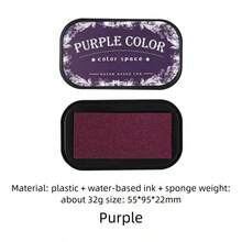 Colorful Space Series Vintage High-Density Oil-Based Ink Pads | DIY Finger Painting Stamp Set With Numerous Color Options - Color Space - View 10
