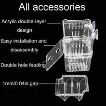 High Clear Acrylic Fish Tank Breeding Isolation Box Aquarium Breeder For Small Fish Betta Hatching Incubator With Suction Cup - View 6