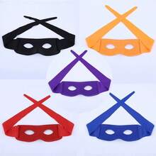 1pc Solid Color Performance Ball Cosplay Mask For Girls, Halloween Eye Mask - Multicolor - View 2