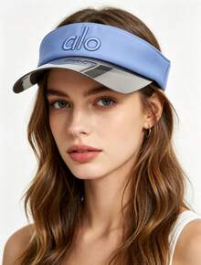 Alo Women's Summer Mesh Baseball Cap – UV Sun Protection Hat For Outdoor Sports, Running & Casual Wear Women's Breathable Mesh Baseball Cap – Summer Sun Hat With UV Protection For Outdoor Sports & Everyday - Blue - View 5